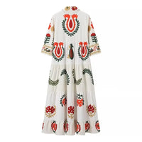 Luminous Cascade Dress